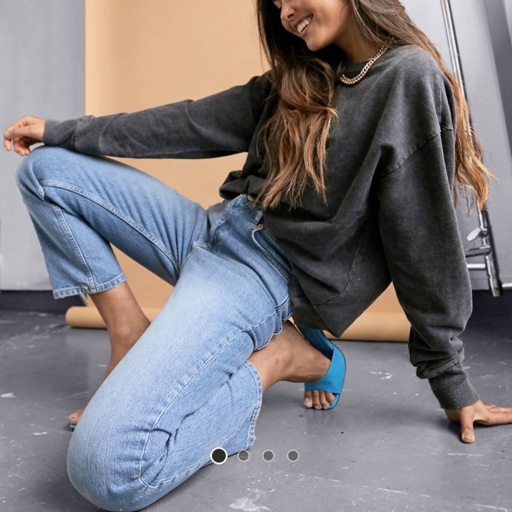 ASOS design stretch’n’slim jeans in vintage wash